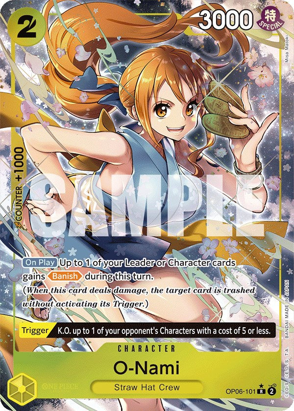 O-Nami (Alternate Art) [Wings of the Captain] For Discount