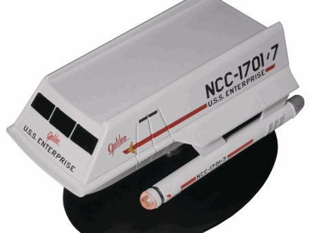 #01 Class-F Shuttlecraft NCC-1701 7  Galileo  Shuttlecraft Model Die Cast Ship (Eaglemoss   Star Trek) on Sale