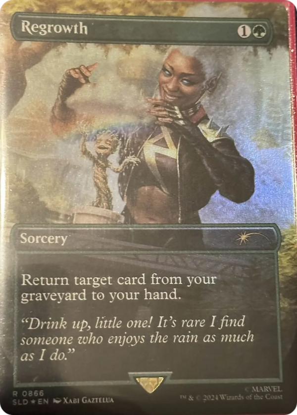 Regrowth (Rainbow Foil) [Secret Lair Drop Series] Supply