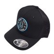 DGPT Pure Lines PVC Patch - Flexfit Mesh Snapback Hat - Black Supply