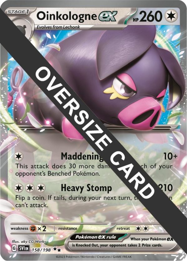 Oinkologne ex (158 198) (Jumbo Card) [Scarlet & Violet: Black Star Promos] Supply