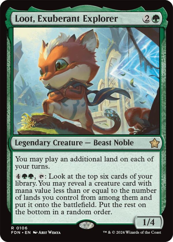 Loot, Exuberant Explorer [Foundations Prerelease Promos] Online