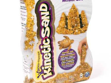 GOLD Kinetic Sand Sale