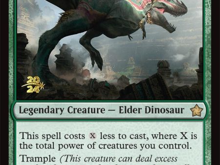 Ghalta, Primal Hunger [Foundations Prerelease Promos] Hot on Sale