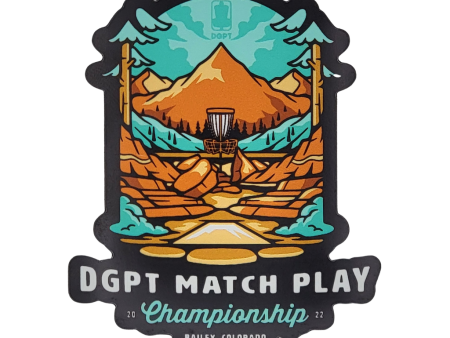 2022 DGPT Match Play Championship Magnet Fashion