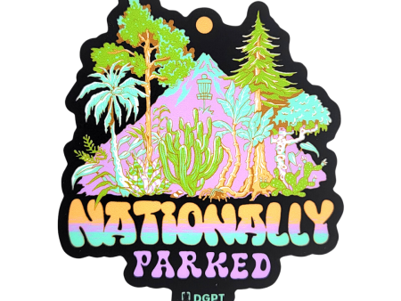 Naturally Parked - Vinyl Sticker Online Sale