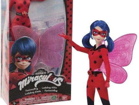 Miraculous FANTASYBUG Ladybug Fashion Doll Action Figure Bandai 39904 Supply