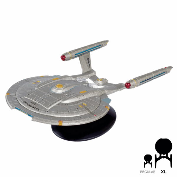 #04 Enterprise NX-01 XL EDITION Model Diecast Ship (Eaglemoss   Star Trek) For Sale