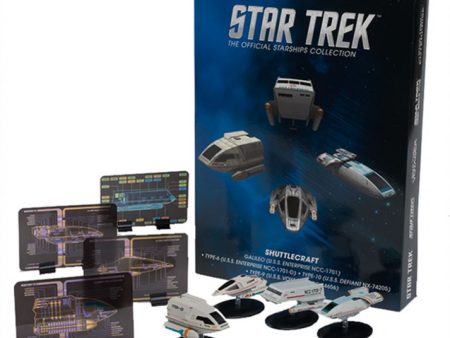 Shuttlecraft Set 1 (Galileo II & Goddard & Chaffee & Cochrane) Model Diecast Ship (Eaglemoss   Star Trek) Supply