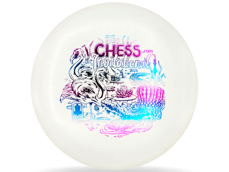 Discraft - 2024 Chess.com Invitational - White ESP Buzzz Cheap