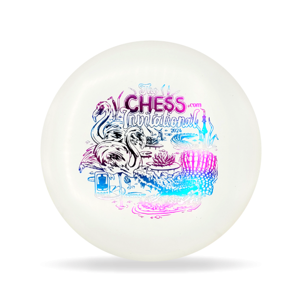 Discraft - 2024 Chess.com Invitational - White ESP Buzzz Cheap