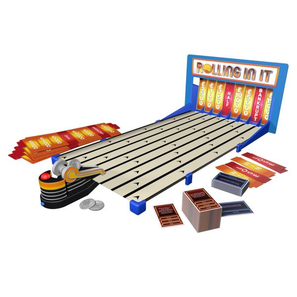 Rolling In It Family Board Game From Official TV Show With Trivia Questions Online Sale