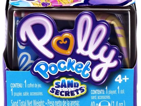 POLLY POCKET Sand Secrets Series 1 Mystery Surprise Blind Box GKJ69 Hot on Sale