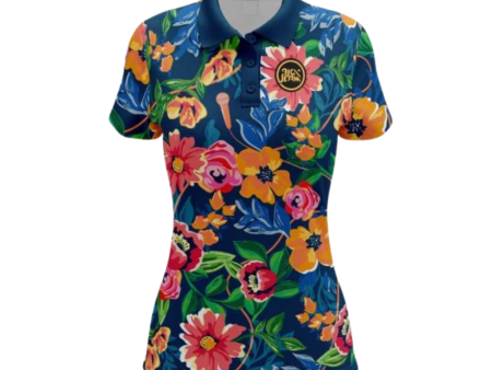 (Women s) Diameter Apparel Big Jerm Floral Polo Hot on Sale