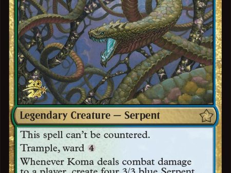 Koma, World-Eater [Foundations Prerelease Promos] Cheap