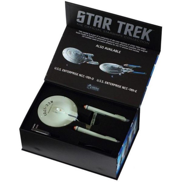 #01 U.S.S. Enterprise NCC-1701 XL EDITION Die-Cast Model Ship TOS (Eaglemoss   Star Trek) Online Hot Sale