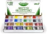 CRAYOLA CRAYOLA Combo Classpack Crayons & Markers 256 Discount