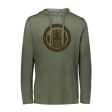 DGPT Founder s Seal - Lightweight Eco Hoodie - Heather Olive Cheap