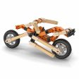 Engino Eco Builds 3 Model MOTORBIKES Building Creative Activity Wooden Toy STEM on Sale