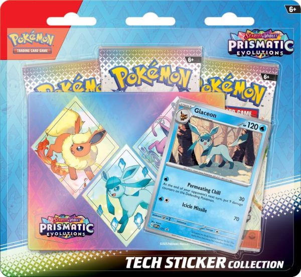 PKM S&V Prismatic Evolutions - Tech Sticker Collection Hot on Sale