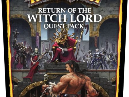 Avalon Hill HeroQuest Return of the Witch Lord Quest Game Pack F4193 Hasbro Online now