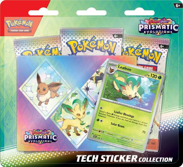 PKM S&V Prismatic Evolutions - Tech Sticker Collection Hot on Sale