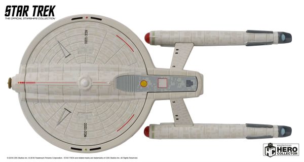 #12 U.S.S. Bonaventure NCC-1000 Model Diecast Ship BONUS ISSUE (Eaglemoss   Star Trek) For Discount