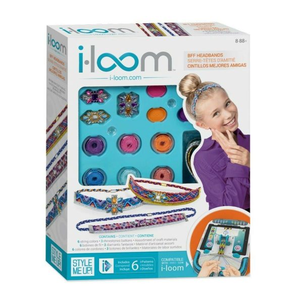 Style Me Up BFF HEADBANDS Craft Set for i-Loom - Includes 6 Patterns! Supply