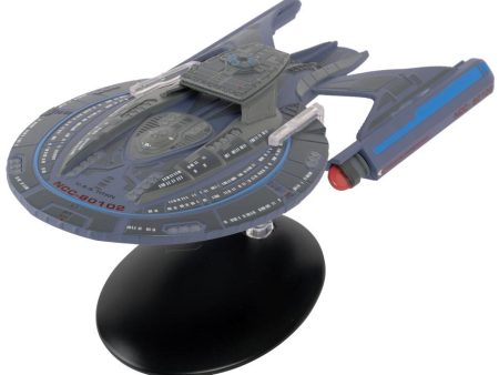 #01 U.S.S. Titan NCC-80102 (Luna-class) Model Diecast Ship Lower Decks (Eaglemoss   Star Trek) Hot on Sale