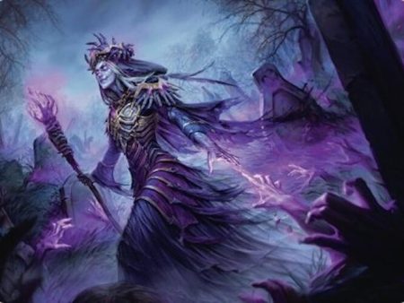 Zul Ashur, Lich Lord Art Card (10 54) [Foundations Art Series] Discount