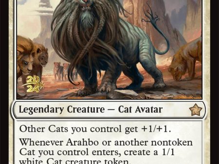 Arahbo, the First Fang [Foundations Prerelease Promos] For Cheap