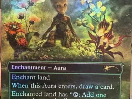 Abundant Groot - Abundant Growth (Rainbow Foil) [Secret Lair Drop Series] Hot on Sale