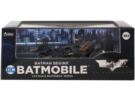 Batman Begins BATMOBILE 1:43 Scale Model MBAEN004 Hero Collector Die-cast Model Supply