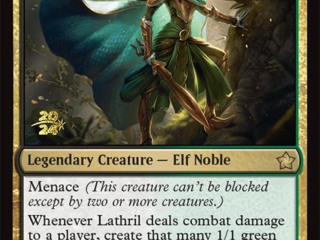 Lathril, Blade of the Elves [Foundations Prerelease Promos] Sale