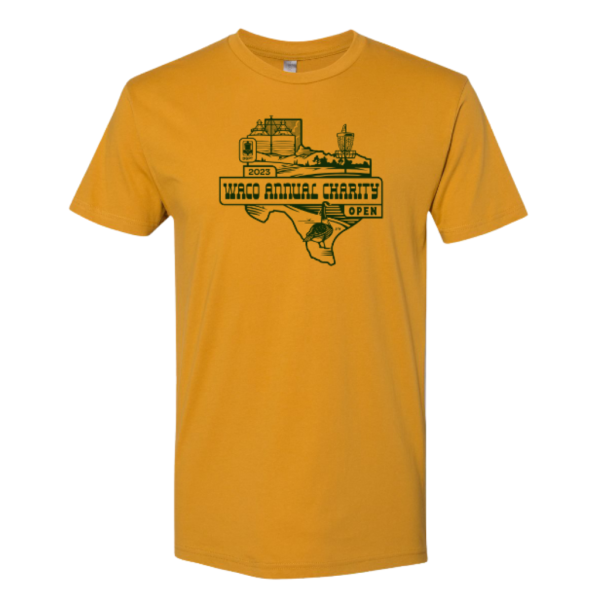 2023 WACO Annual Charity Open Shirt - Antique Gold Online