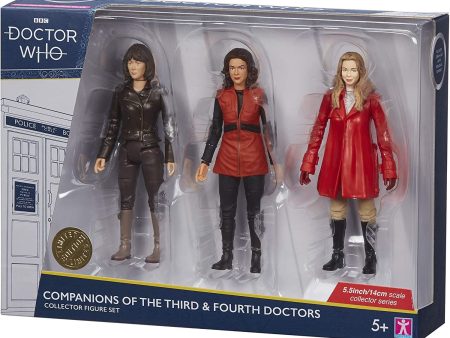 Doctor Who Companions of the Third & Fourth Doctors Collector Figure Set 07244 Online