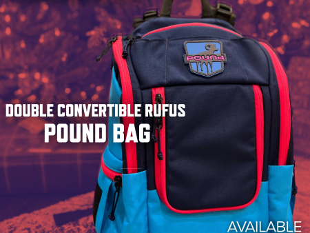 Pound Disc Golf DGPT Double Convertible Rufus Bag Online