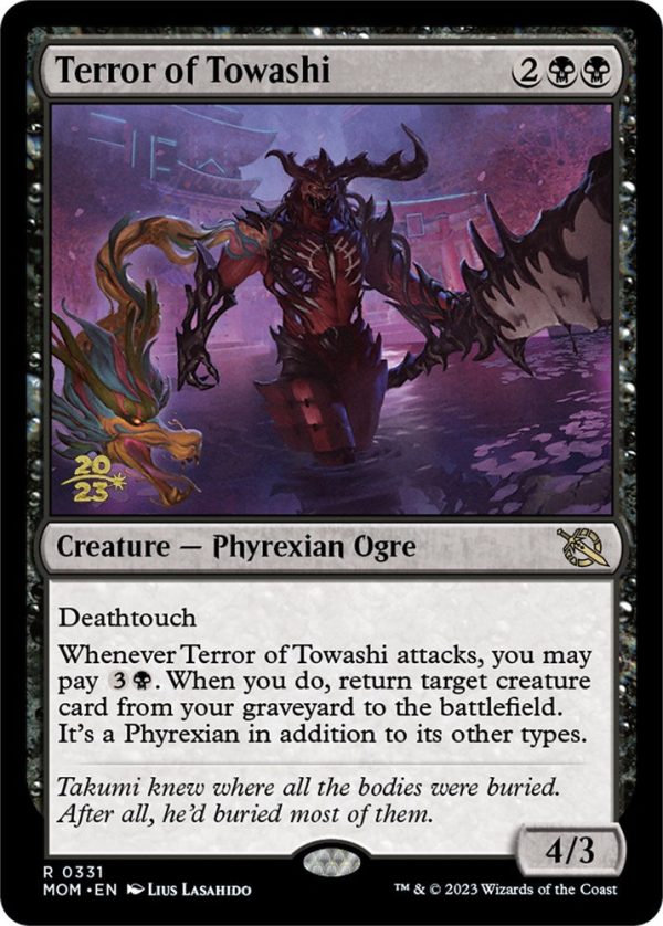 Terror of Towashi [March of the Machine Prerelease Promos] For Sale