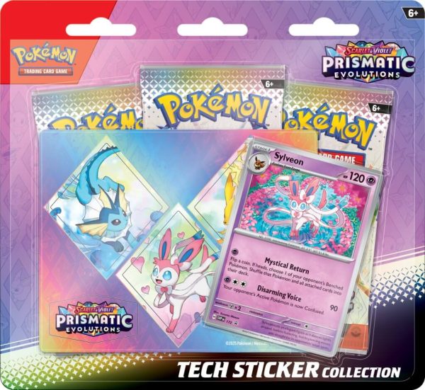 PKM S&V Prismatic Evolutions - Tech Sticker Collection Hot on Sale