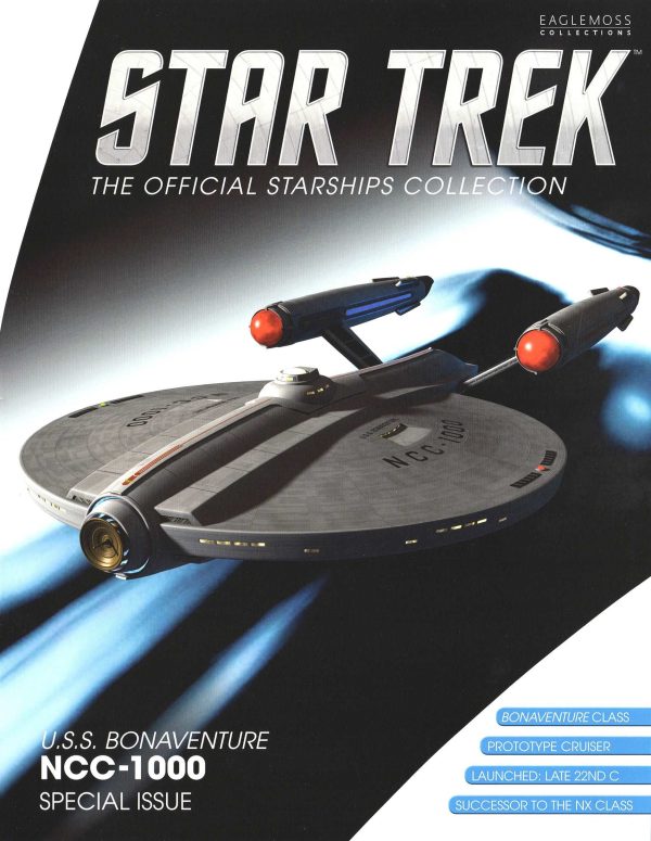 #12 U.S.S. Bonaventure NCC-1000 Model Diecast Ship BONUS ISSUE (Eaglemoss   Star Trek) For Discount