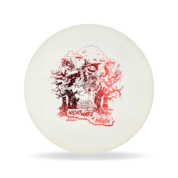 Discraft -  Nightmare at Nevin  - White ESP Nuke on Sale